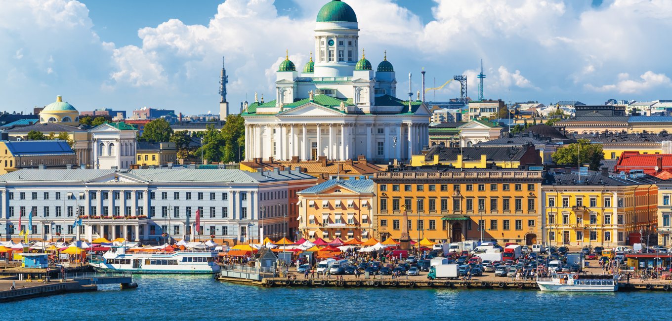 Südhafen und  Dom, Helsinki